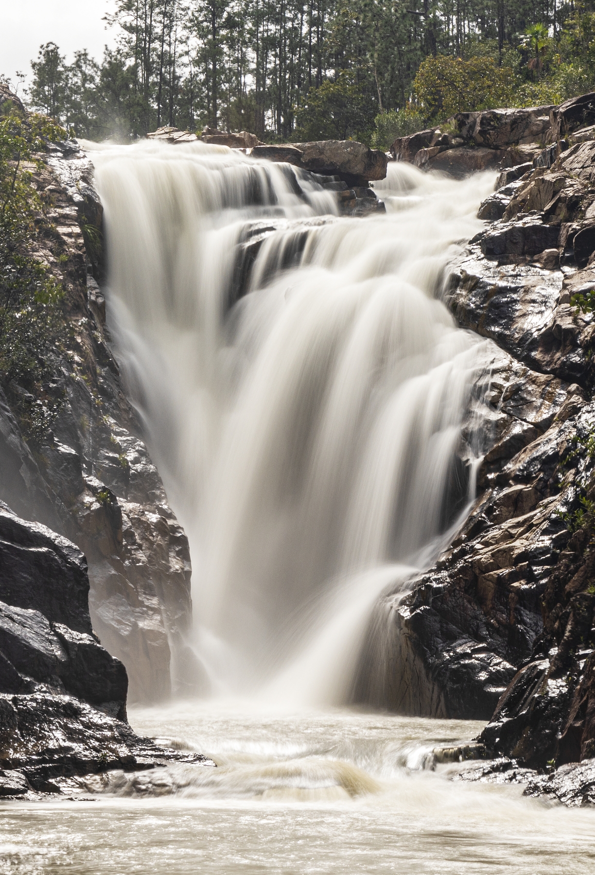 Big Rock Falls, Pine Ridge Nation Park, Belize